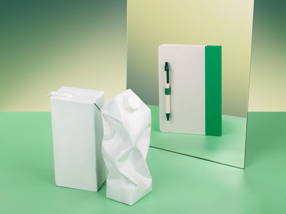 Блокнот MilkMake, зеленый — изображение 9