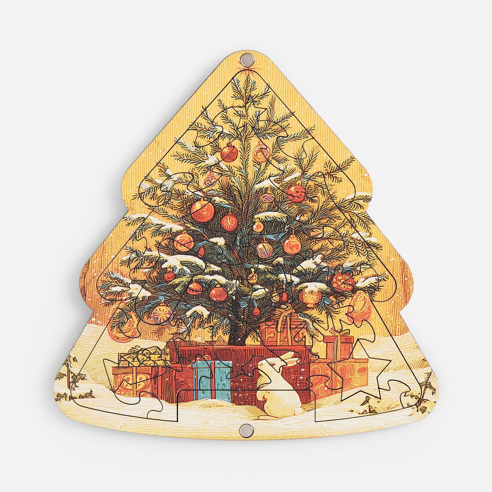 Пазл фигурный «Елочка» — изображение 3