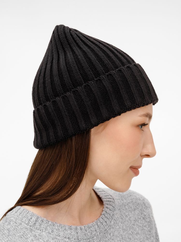 Шапка Faculty, черная — изображение 7