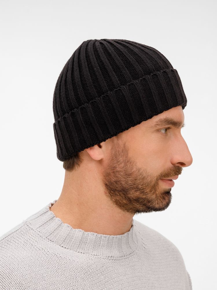 Шапка Faculty, черная — изображение 6