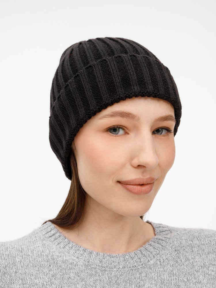 Шапка Faculty, черная — изображение 4