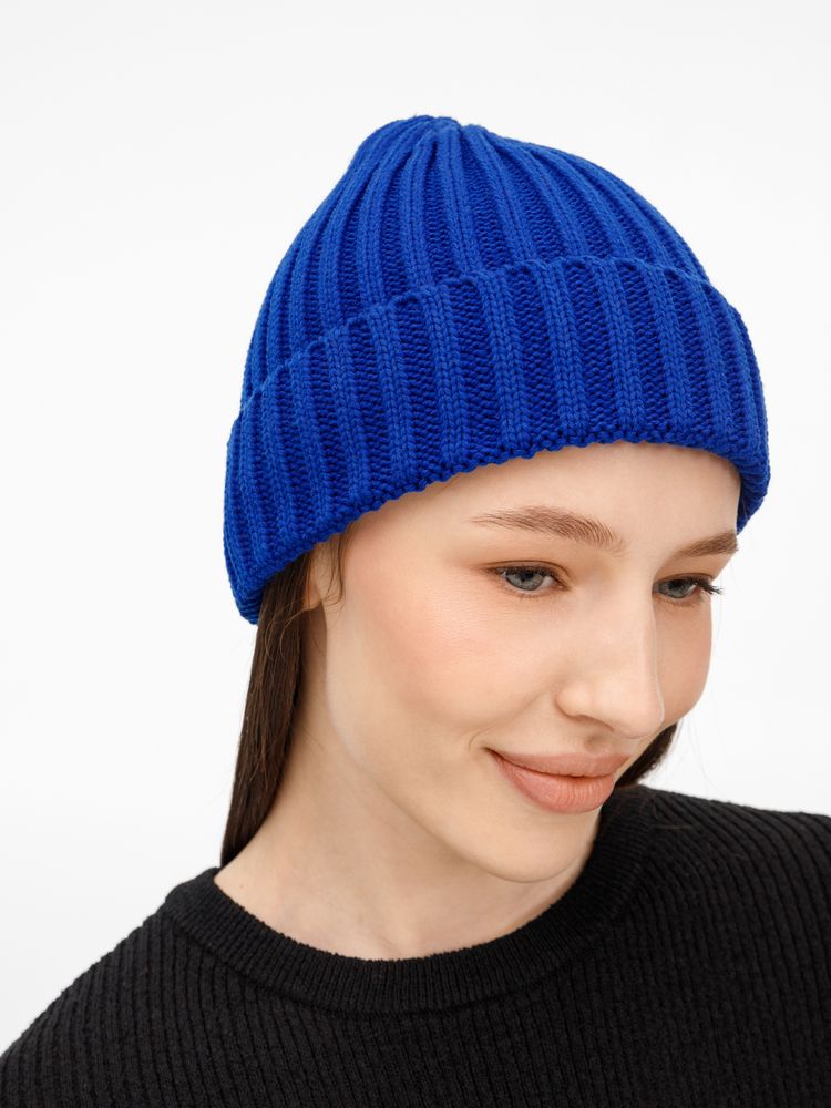 Шапка Faculty, ярко-синяя — изображение 4