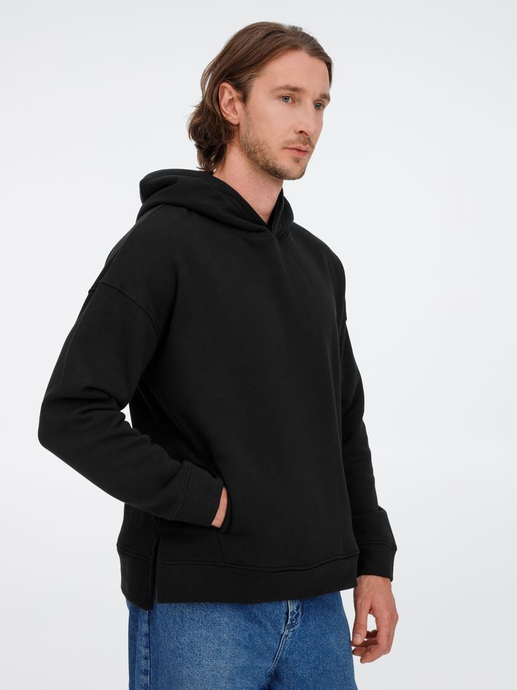 Худи оверсайз унисекс Tolla, черное — изображение 13