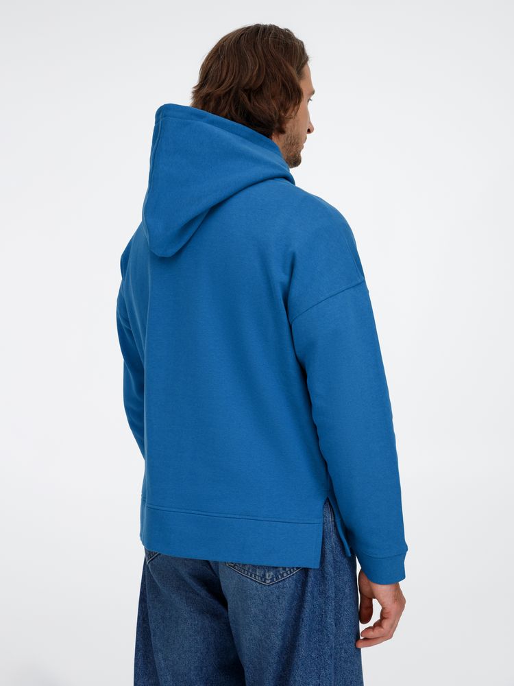 Худи оверсайз унисекс Tolla, синее (джинс) — изображение 15