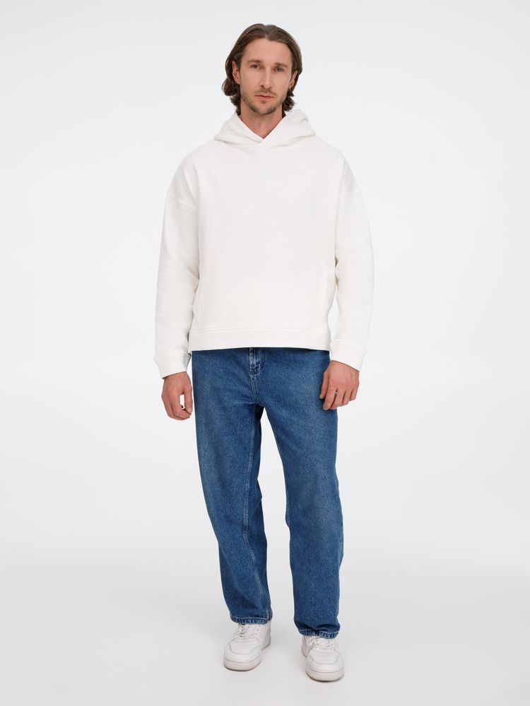 Худи оверсайз унисекс Tolla, молочное — изображение 16