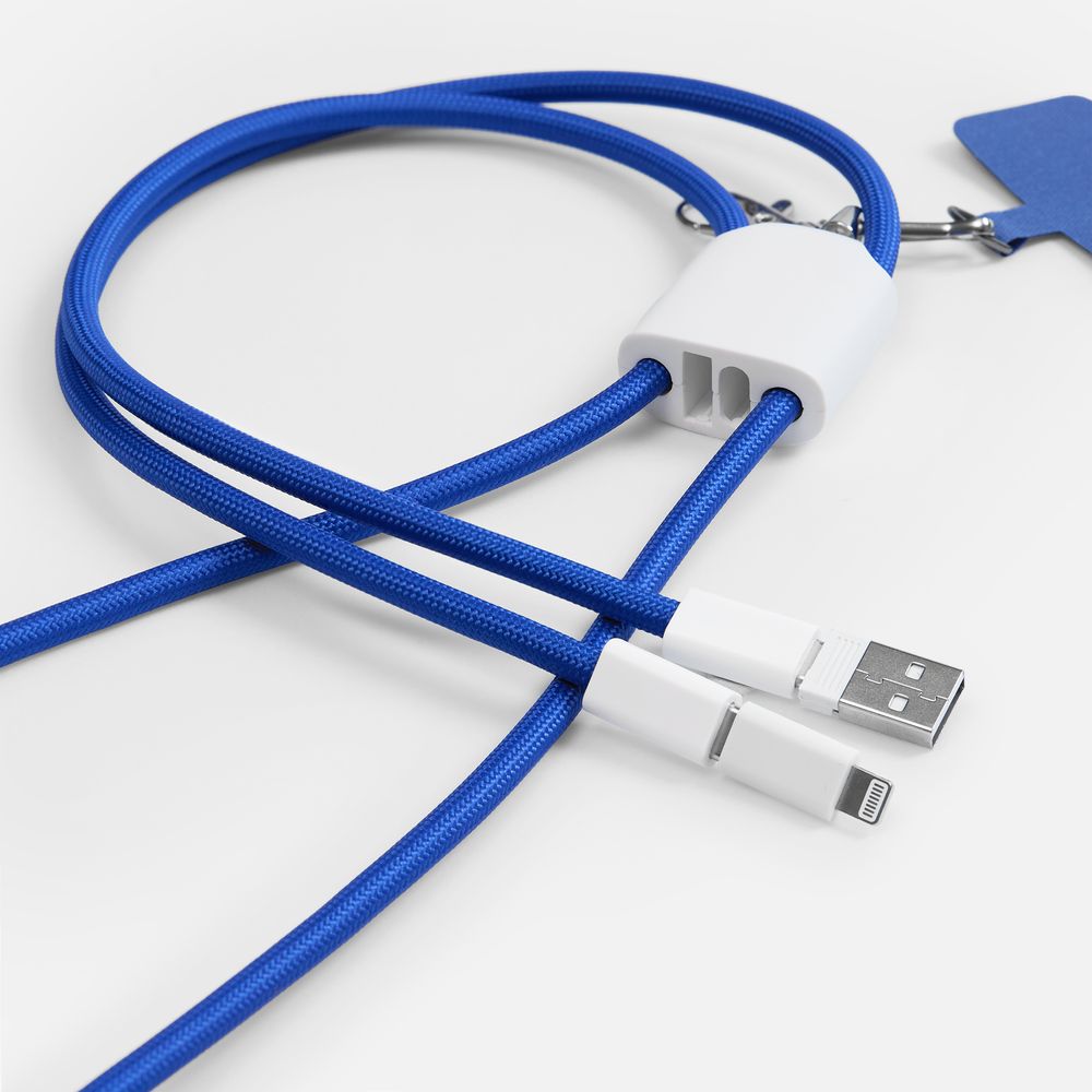 Кабель-ланьярд energyFlex Pro, синий — изображение 8