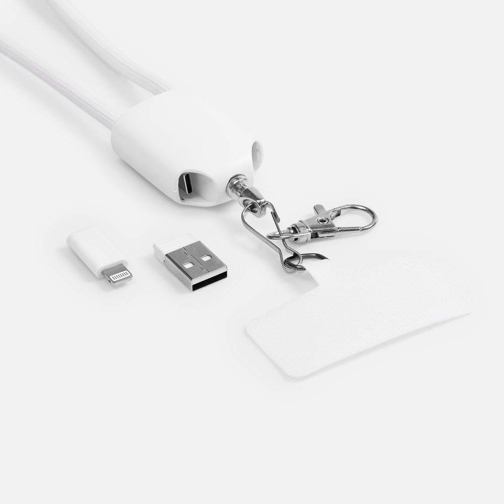 Кабель-ланьярд energyFlex Pro, белый — изображение 7