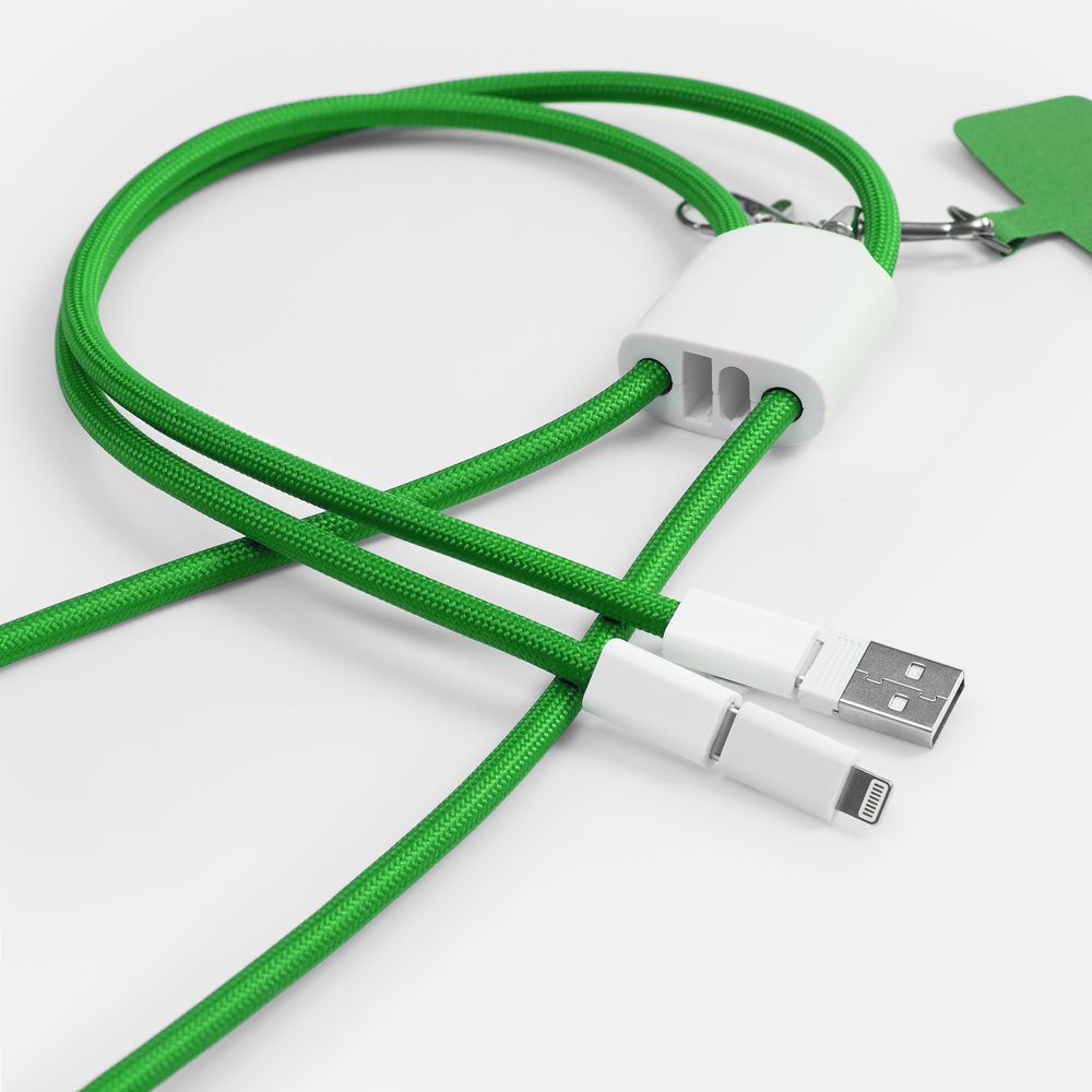 Кабель-ланьярд energyFlex Pro, зеленый — изображение 8