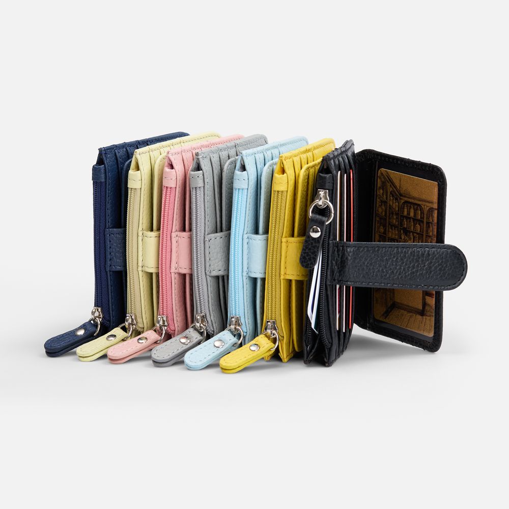 Картхолдер на молнии Unison, розовый — изображение 9