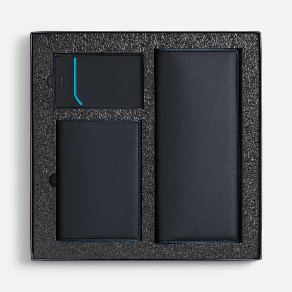 Набор Multimo Simple, черный с бирюзовым — изображение 3