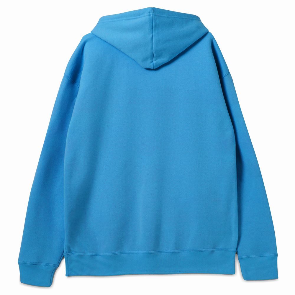 Толстовка с капюшоном Slam 320, бирюзовая — изображение 3
