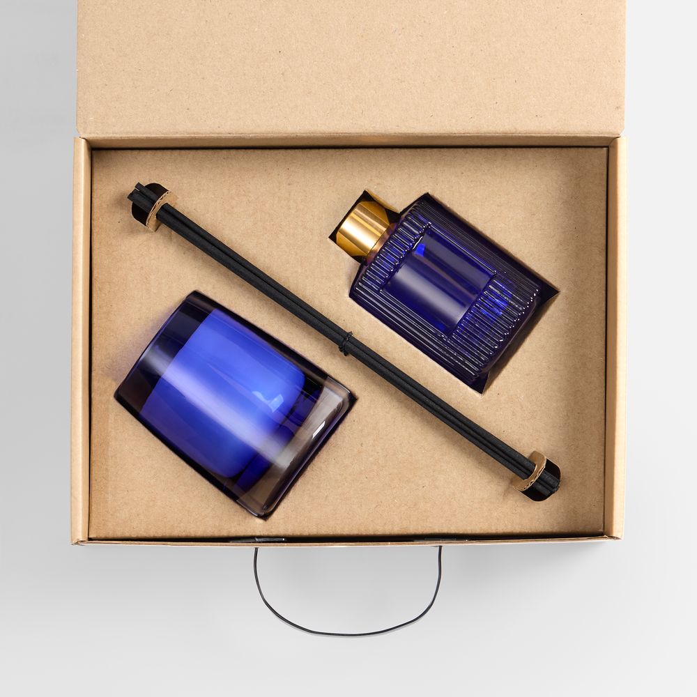 Набор Fragnola, пряная древесина и кардамон, темно-синий — изображение 3