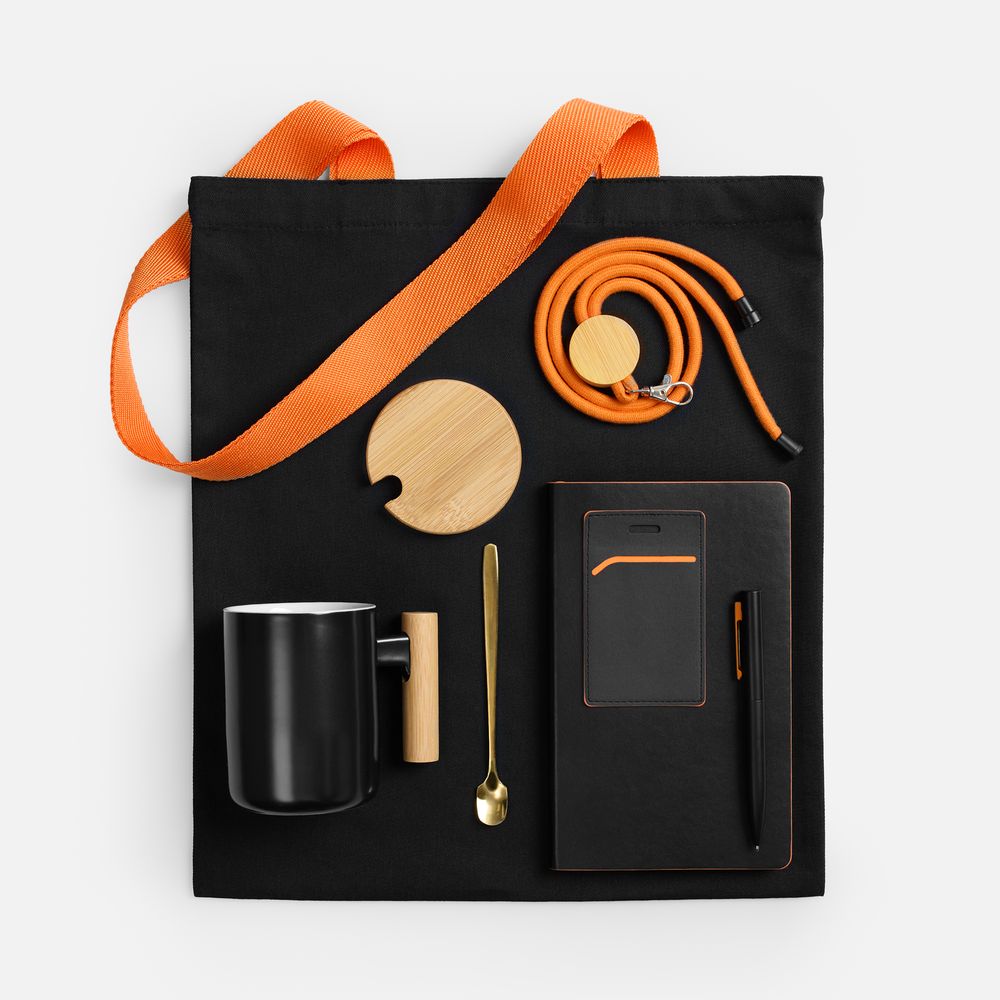 Набор Trait Office, черный с оранжевым — изображение 3