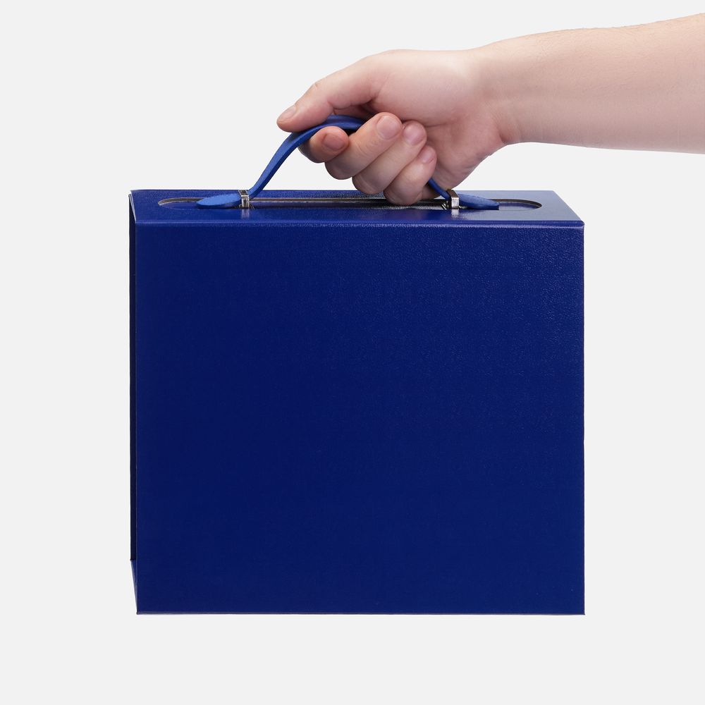 Коробка складная Holdfold, S, синяя — изображение 6