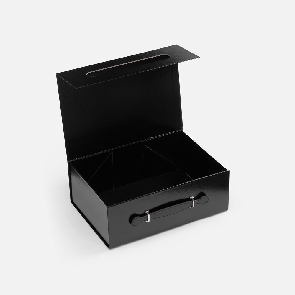 Коробка складная Holdfold, M, черная — изображение 4