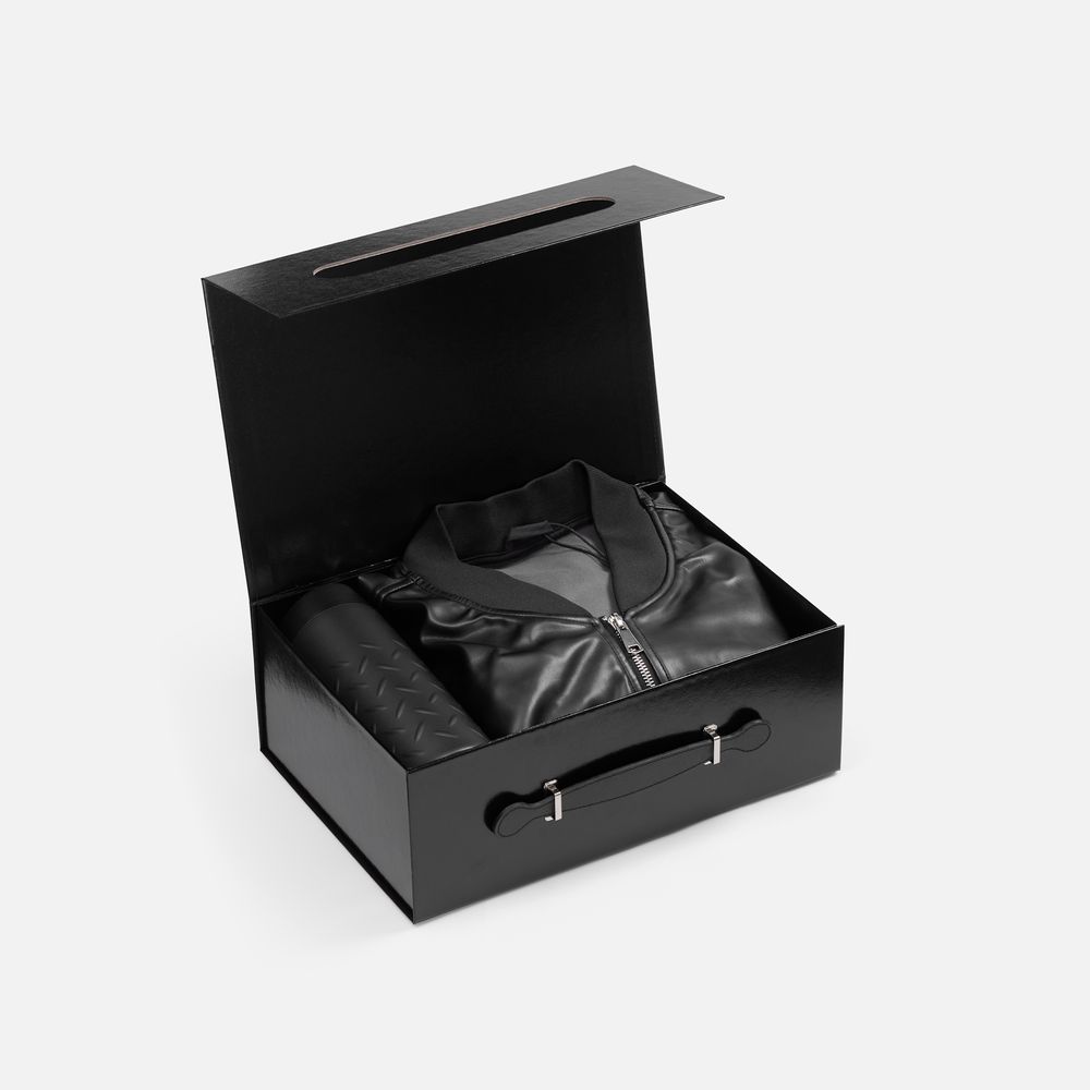 Коробка складная Holdfold, M, черная — изображение 3