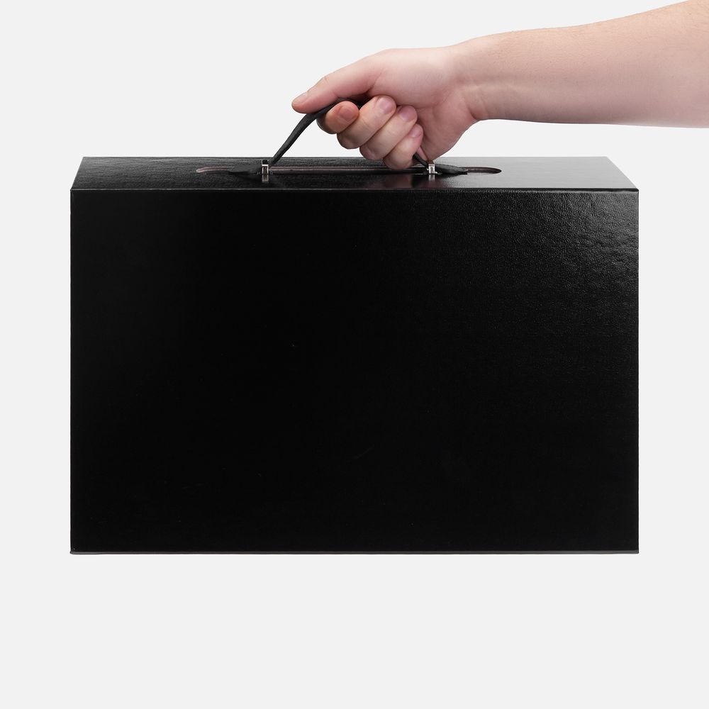 Коробка складная Holdfold, L, черная — изображение 6