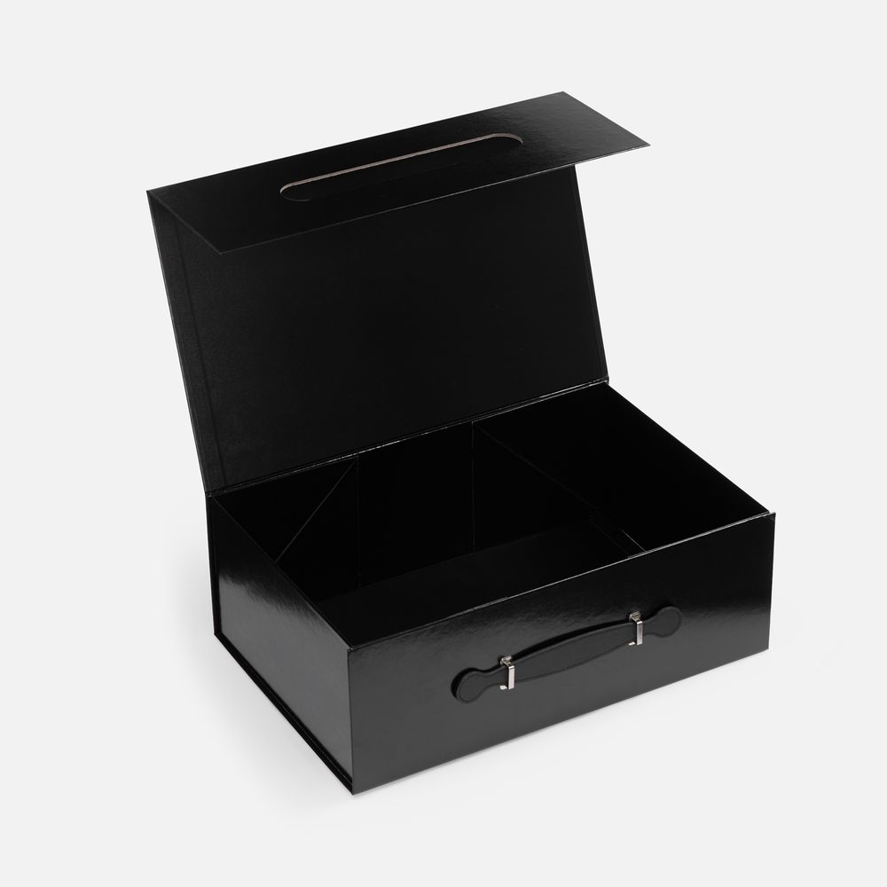 Коробка складная Holdfold, L, черная — изображение 4