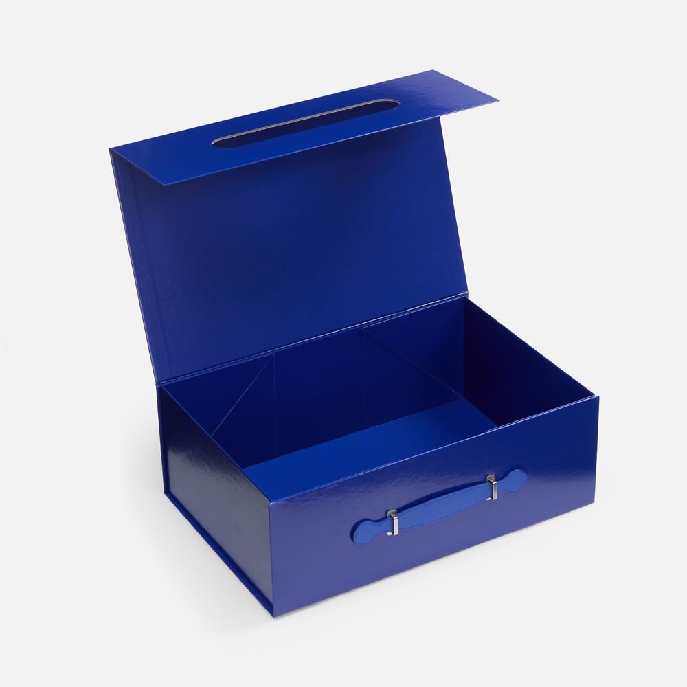 Коробка складная Holdfold, L, синяя — изображение 4