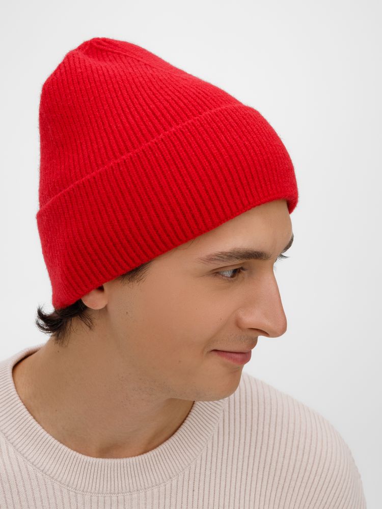 Шапка Color Boom, красная — изображение 5