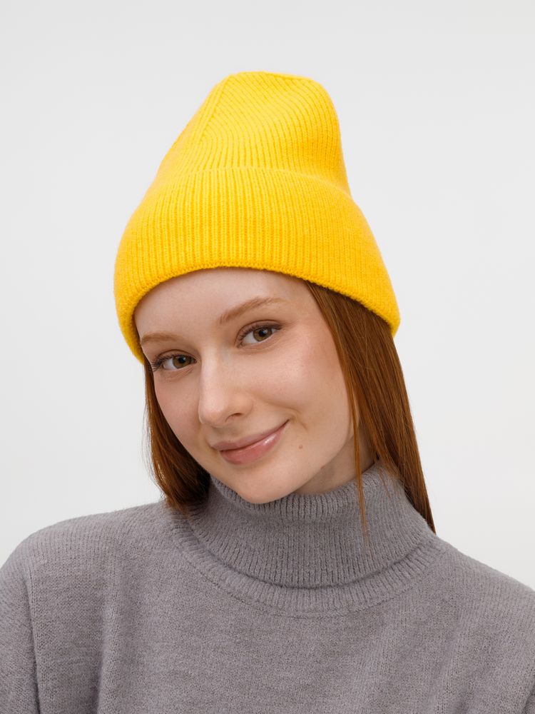 Шапка Color Boom, желтая — изображение 4