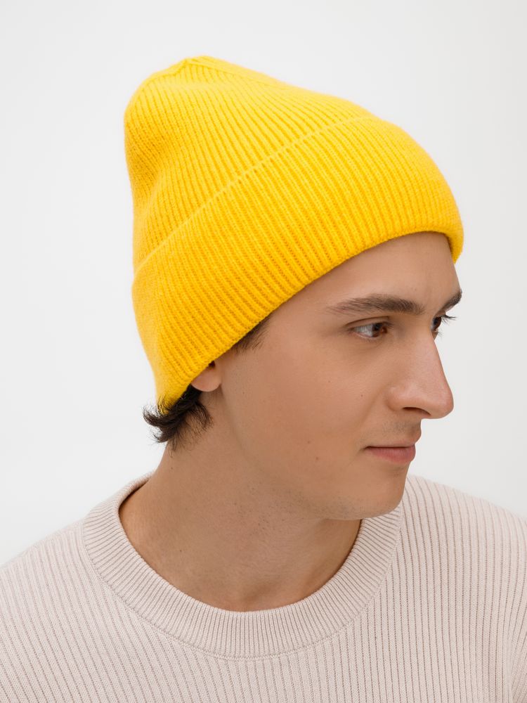 Шапка Color Boom, желтая — изображение 5