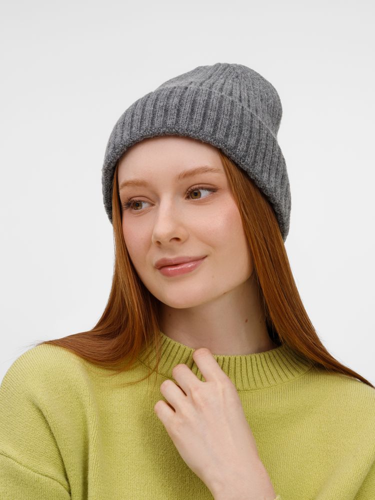 Шапка Laconi, темно-серый меланж — изображение 6