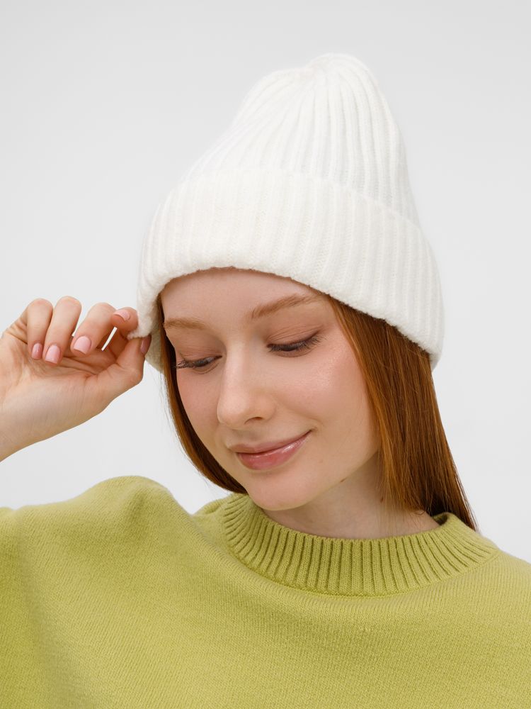 Шапка Laconi, молочно-белая — изображение 5