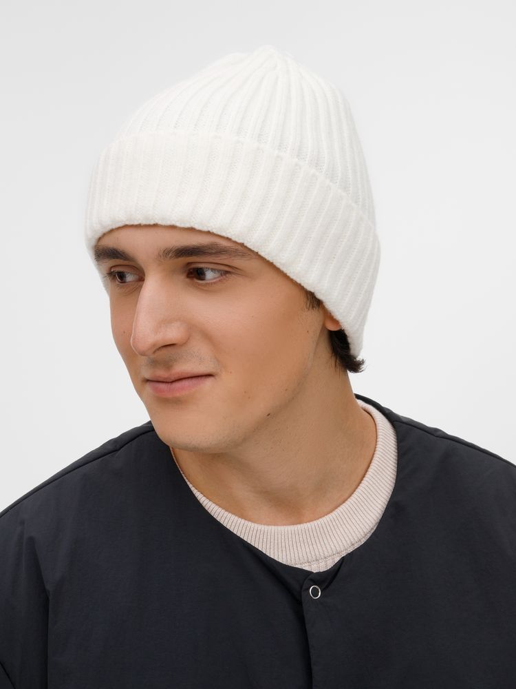 Шапка Laconi, молочно-белая — изображение 6