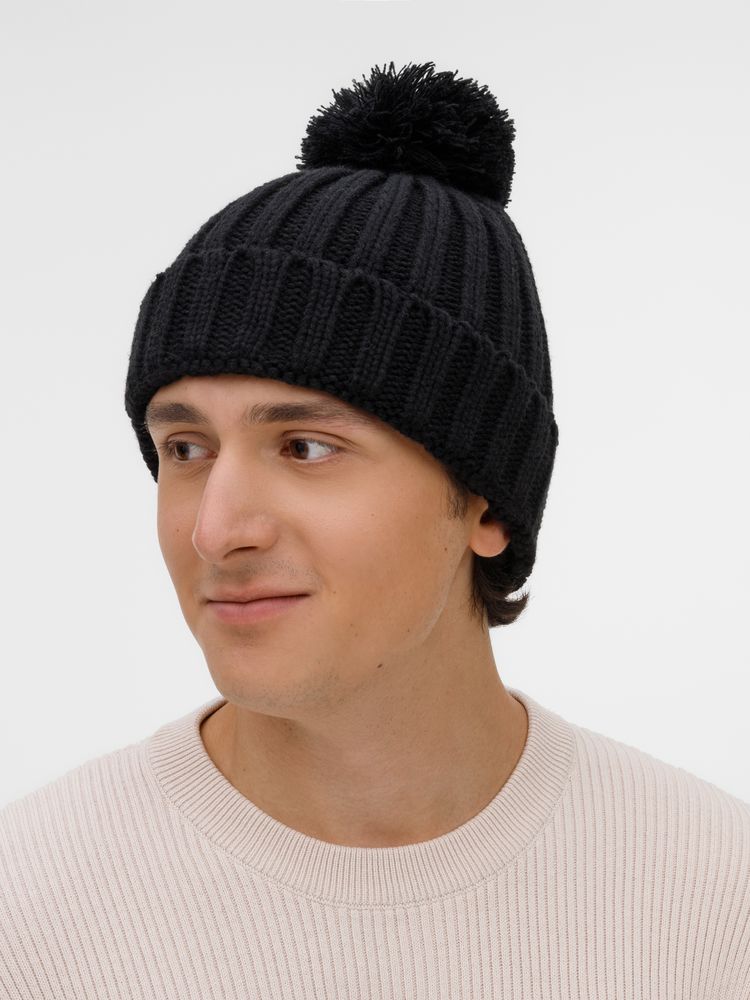 Шапка HappyGo, черная — изображение 5