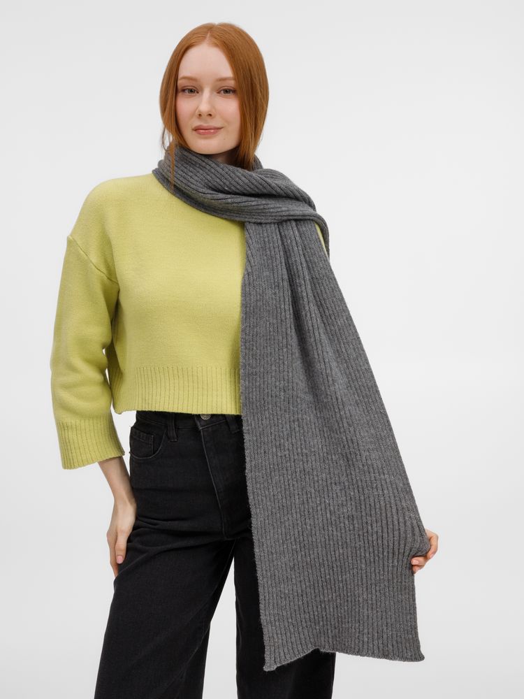 Шарф Laconi, темно-серый меланж — изображение 6