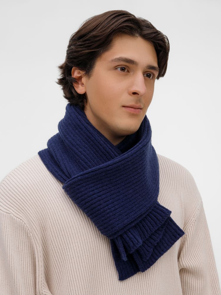 Шарф Laconi, синий — изображение 7