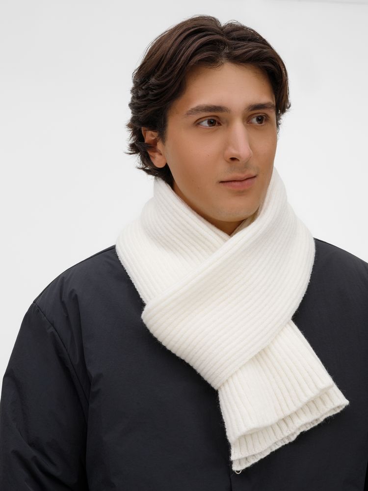 Шарф Laconi, молочно-белый — изображение 7