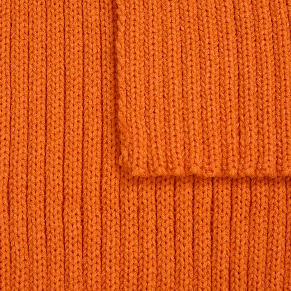 Шарф HappyGo, оранжевый — изображение 4