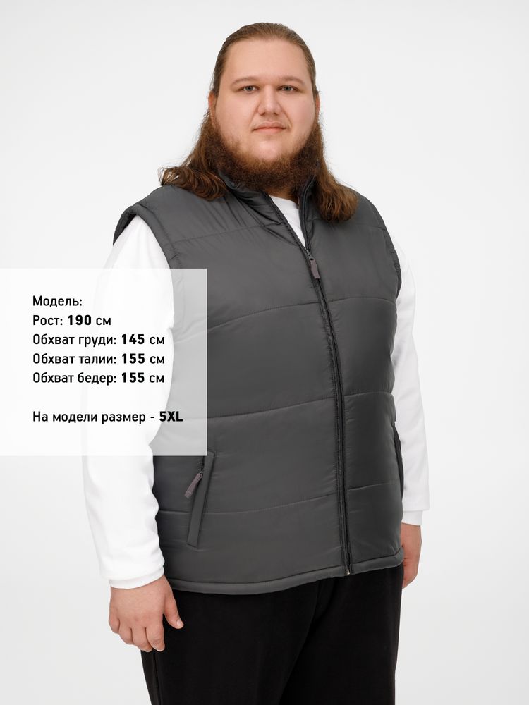 Жилет Warm, темно-серый — изображение 11