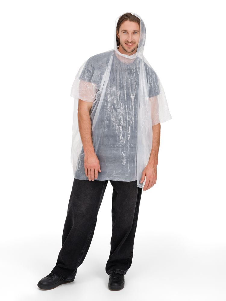 Дождевик в круглом футляре Nimbus, голубой — изображение 5