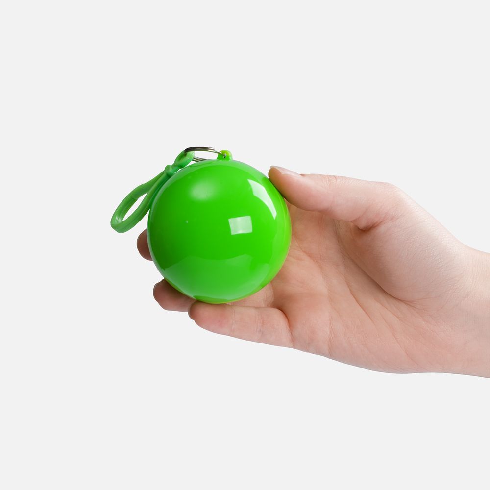 Дождевик в круглом футляре Nimbus, желтый — изображение 4