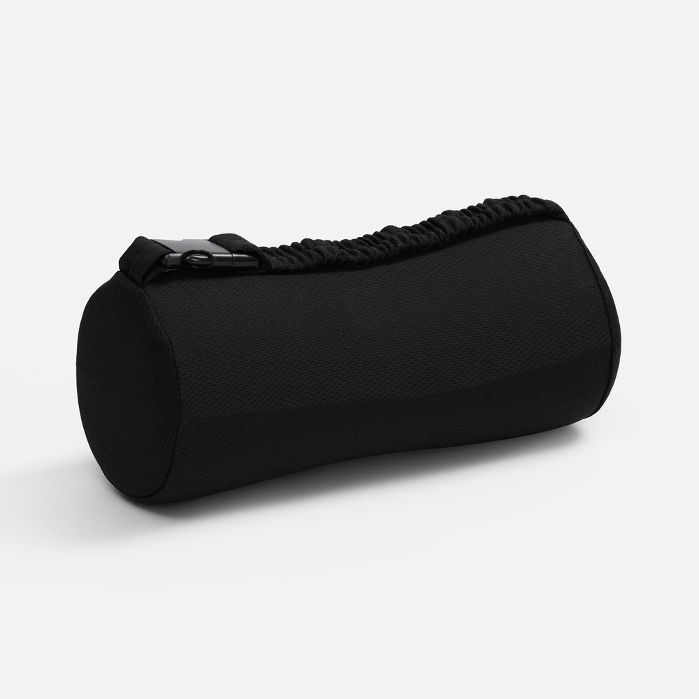 Подушка автомобильная на подголовник Roadie, черная — изображение 3