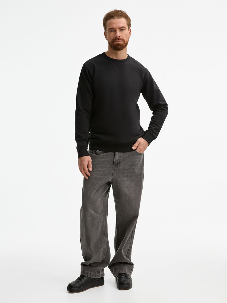 Толстовка унисекс Sully, черная — изображение 12