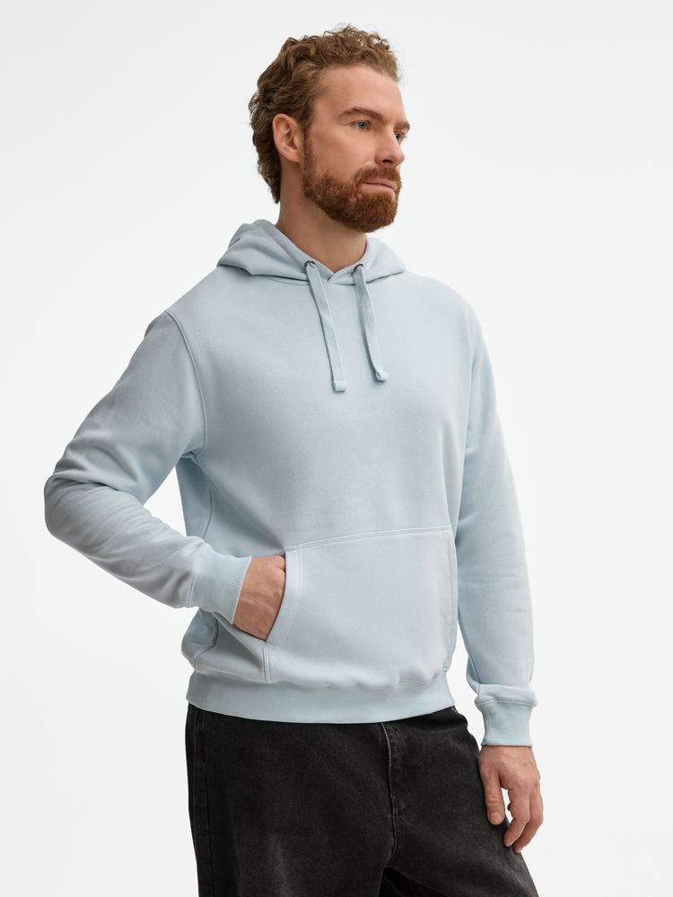 Толстовка унисекс Spencer, голубая — изображение 9
