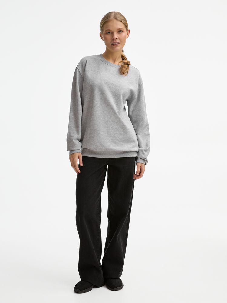 Свитшот унисекс Columbia, серый меланж — изображение 10