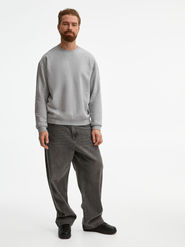 Свитшот унисекс Columbia, серый меланж — изображение 14