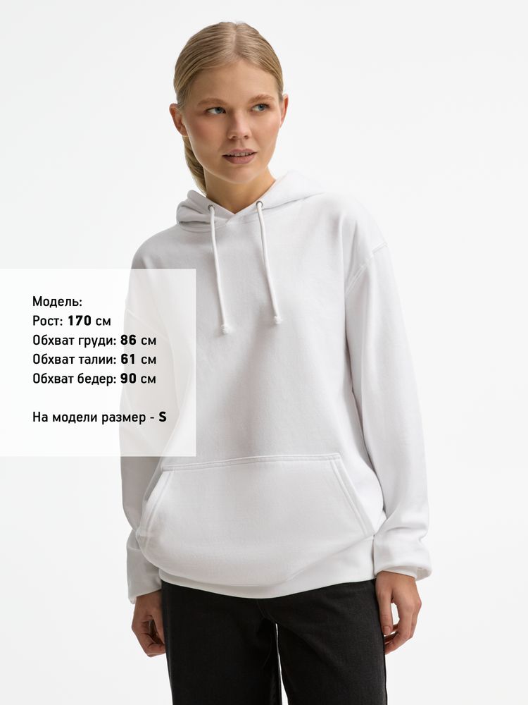 Худи унисекс Condor, белое — изображение 5