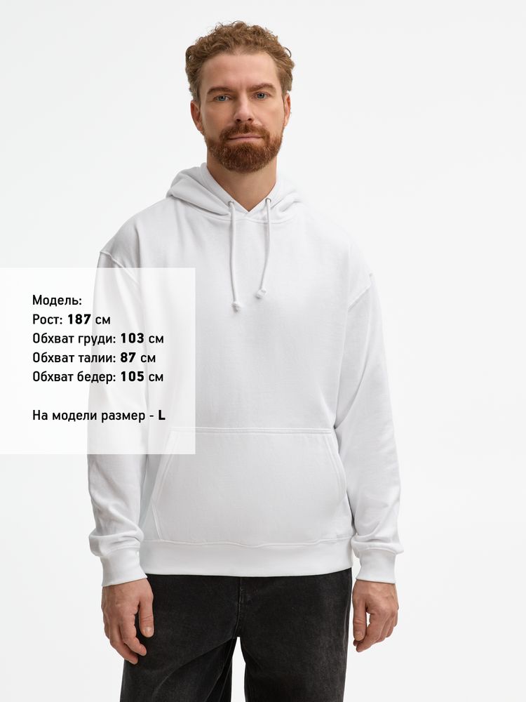 Худи унисекс Condor, белое — изображение 9