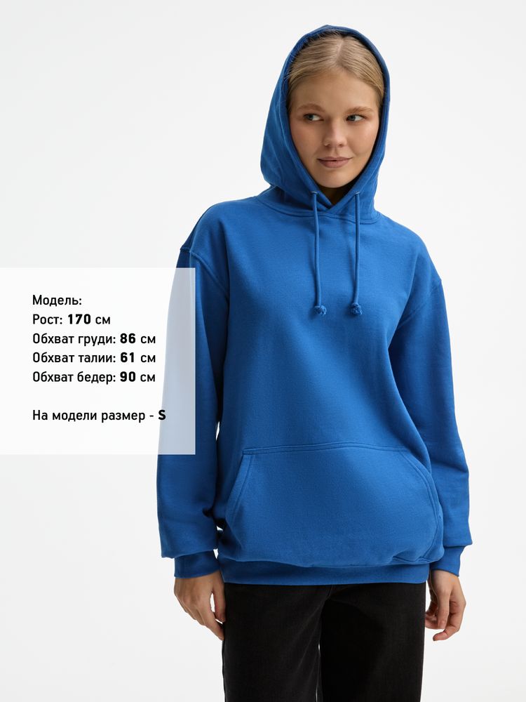 Худи унисекс Condor, ярко-синее — изображение 10