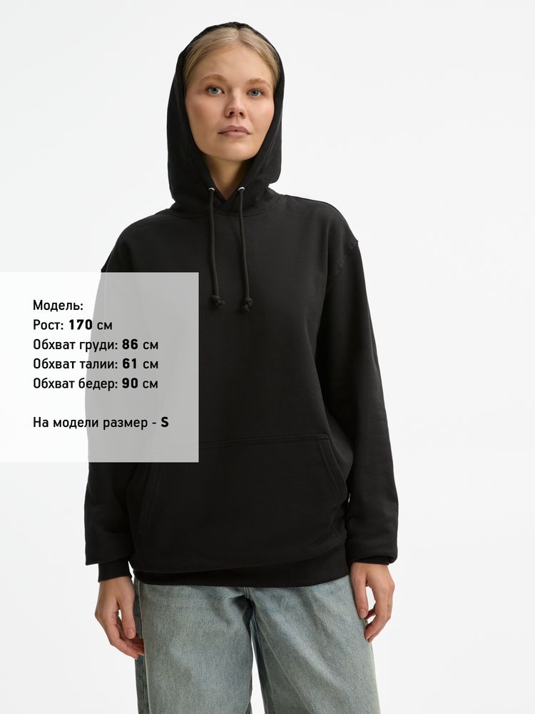 Худи унисекс Condor, черное — изображение 10