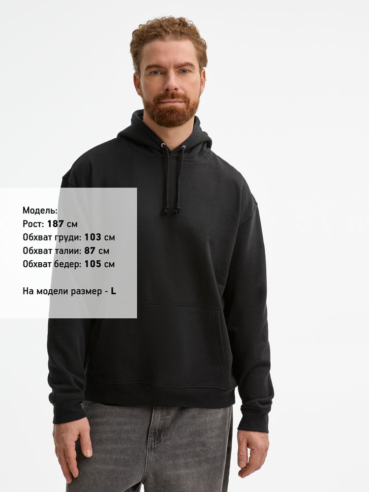 Худи унисекс Condor, черное — изображение 5