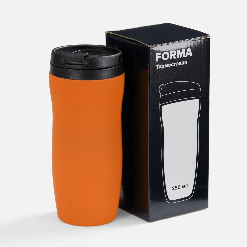 Термостакан Forma, оранжевый — изображение 6