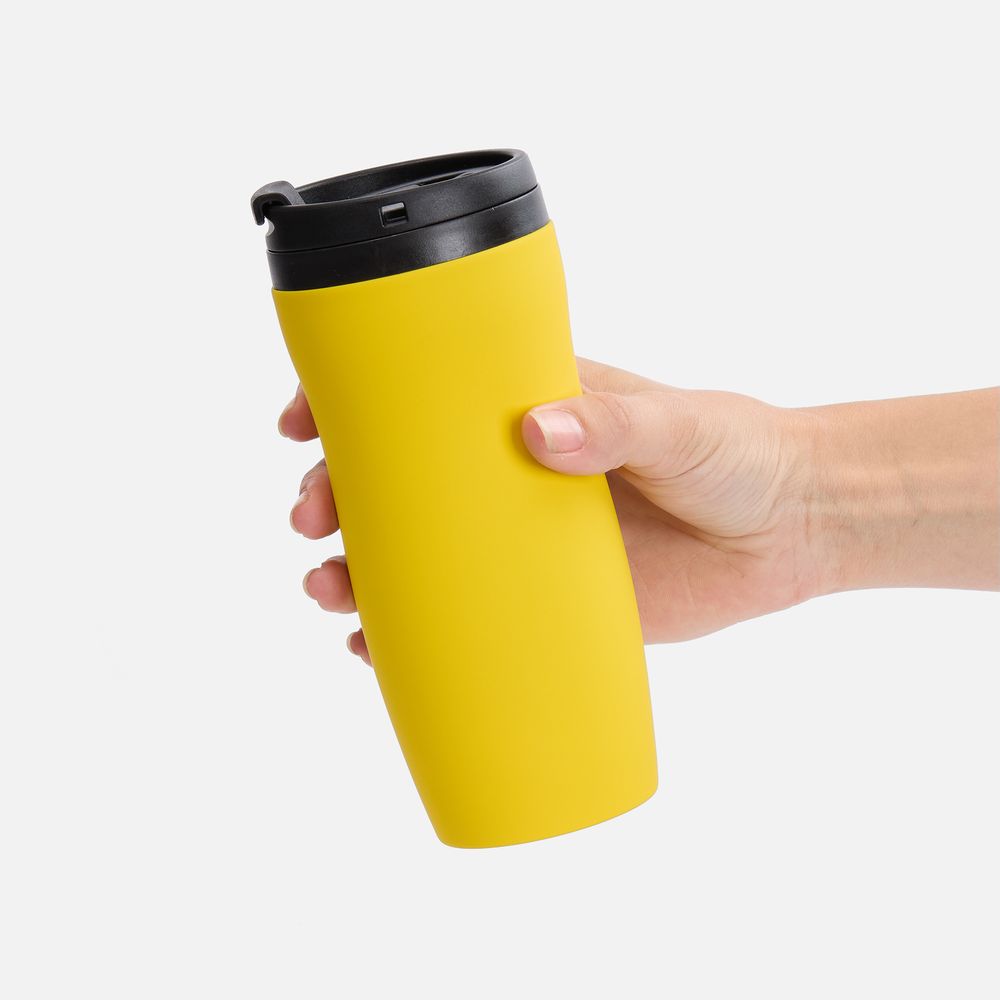 Термостакан Forma, желтый — изображение 5