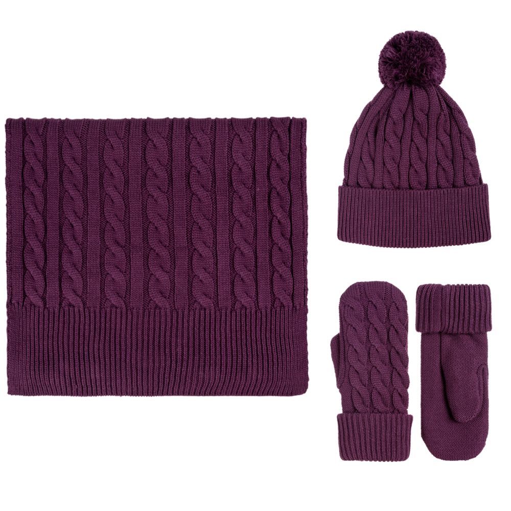 Шапка Heat Trick, баклажановая — изображение 5